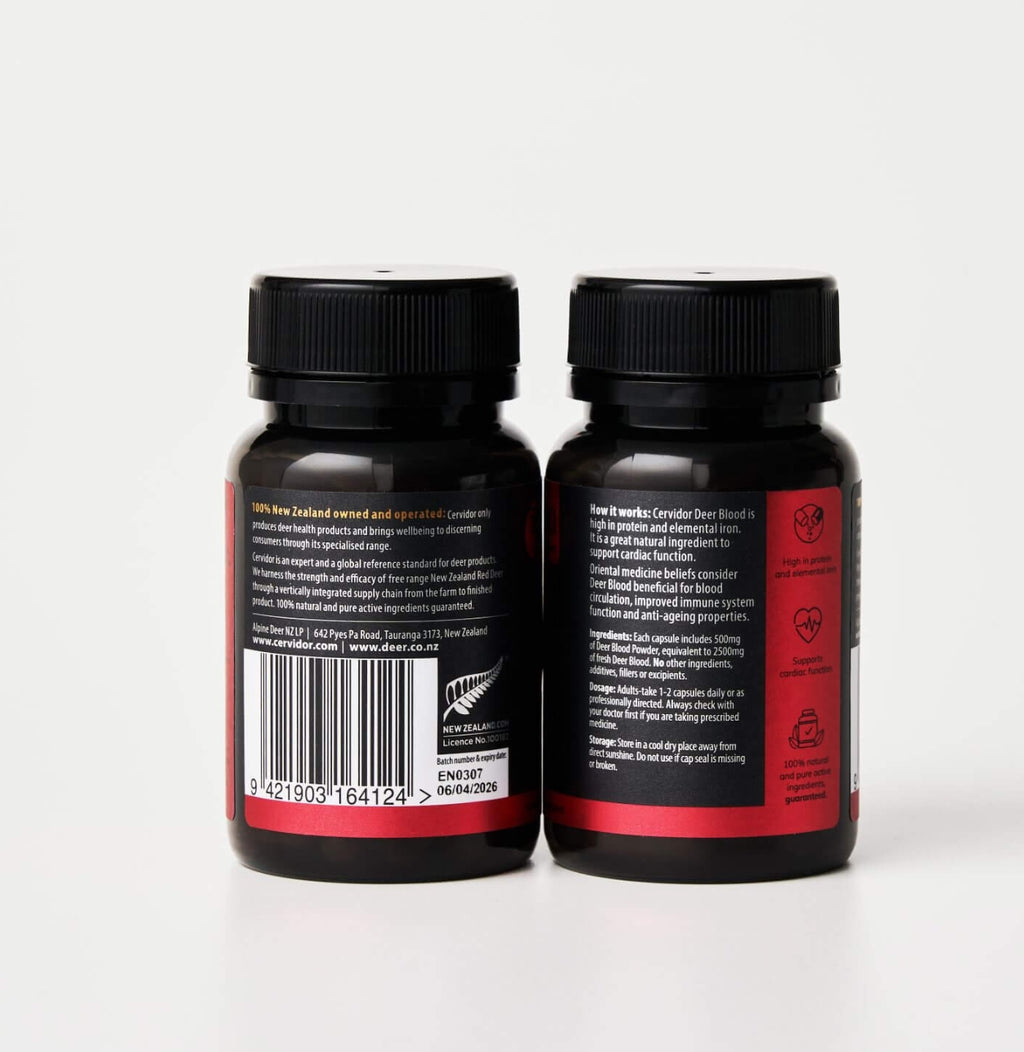 Cervidor Deer Blood Capsules