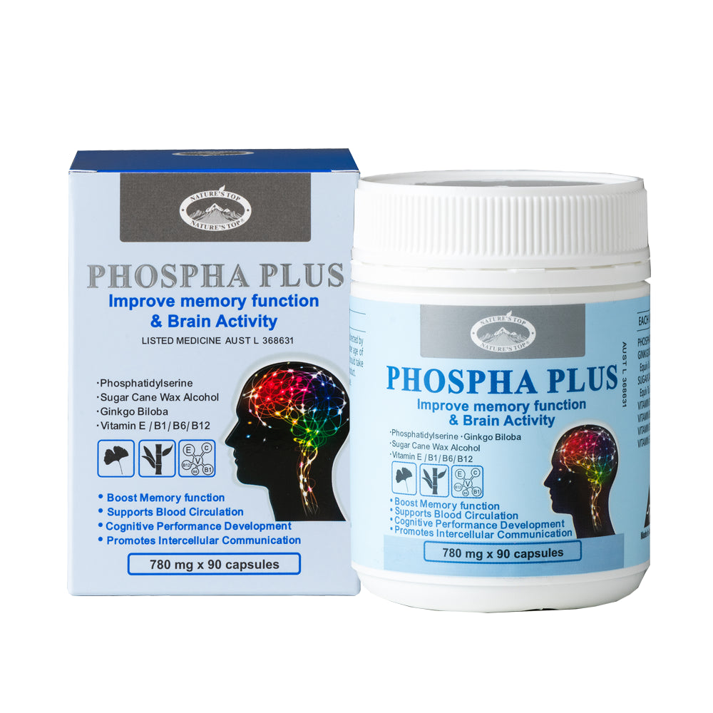 Nature's Top Phospha Plus 780mg 90 capsules