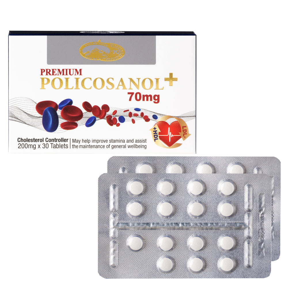 Nature's Top Policosanol 70mg 30 tablets