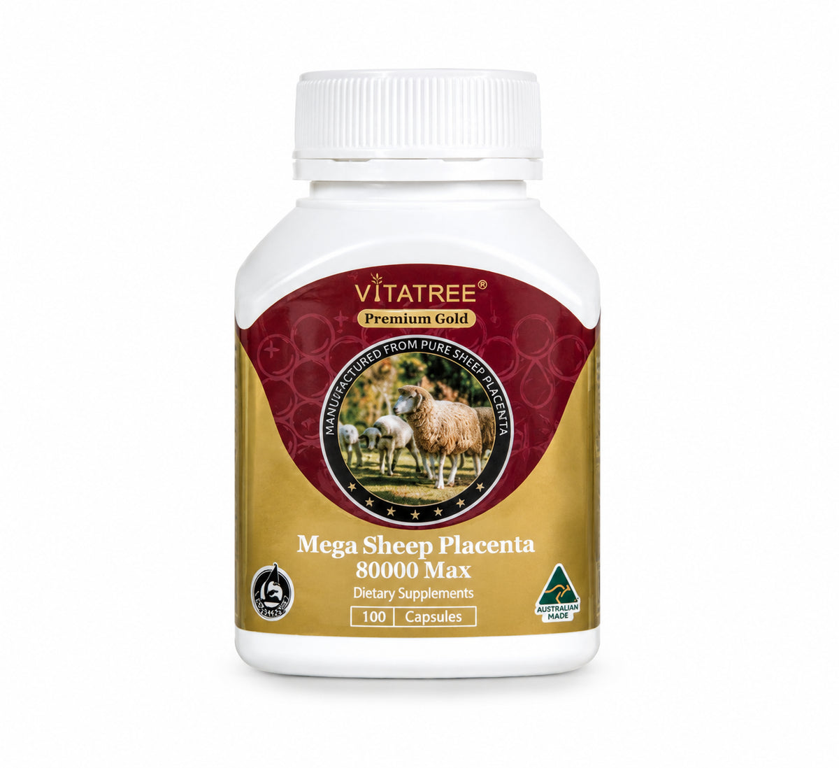 Vitatree Mega Sheep Placenta 80000 Max