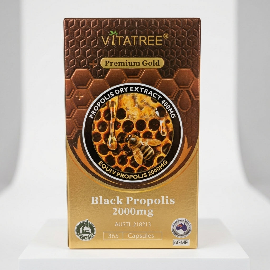 Vitatree Premium Gold Black Propolis 2000mg