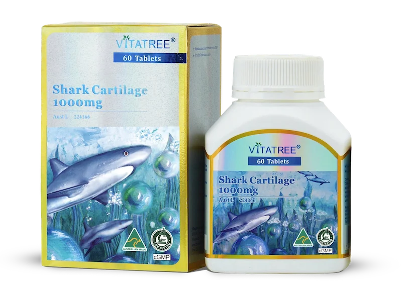 Vitatree Shark Cartilage 1000mg 2 bottles